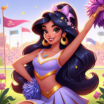 Agrabah's cheerleader