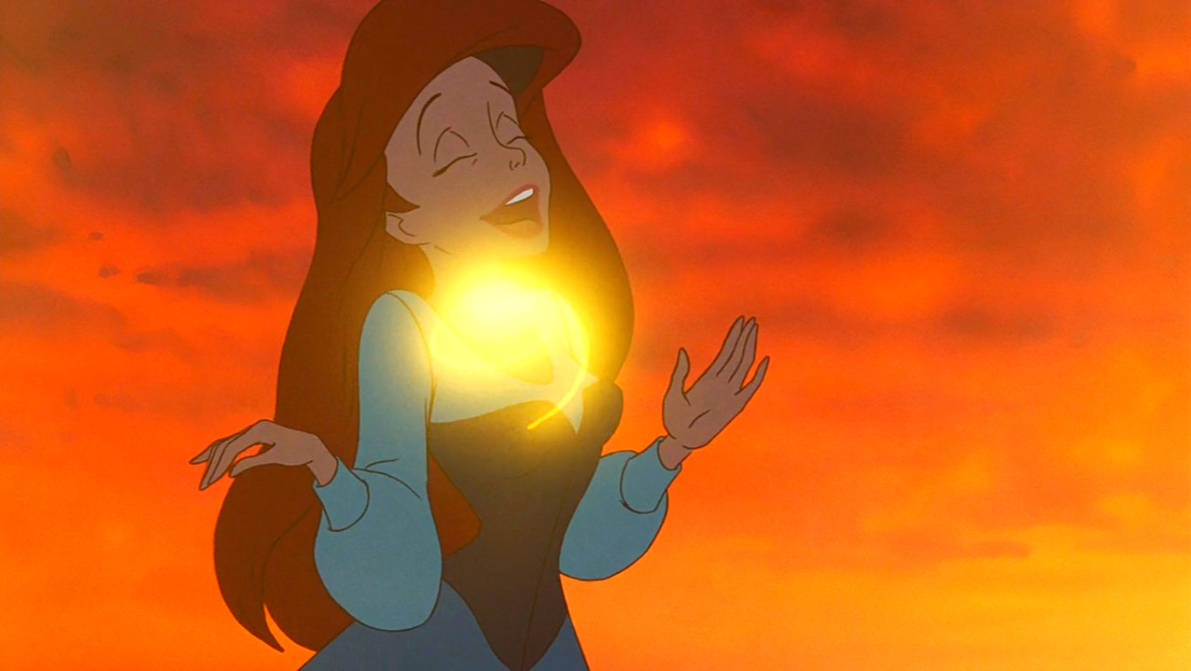 Ariel gets her voice back by FloodUnversed on DeviantArt