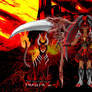 Infernal Queen and Hellhound in Hell