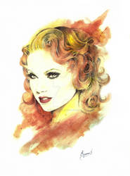 Taylor Swift in Watercolour