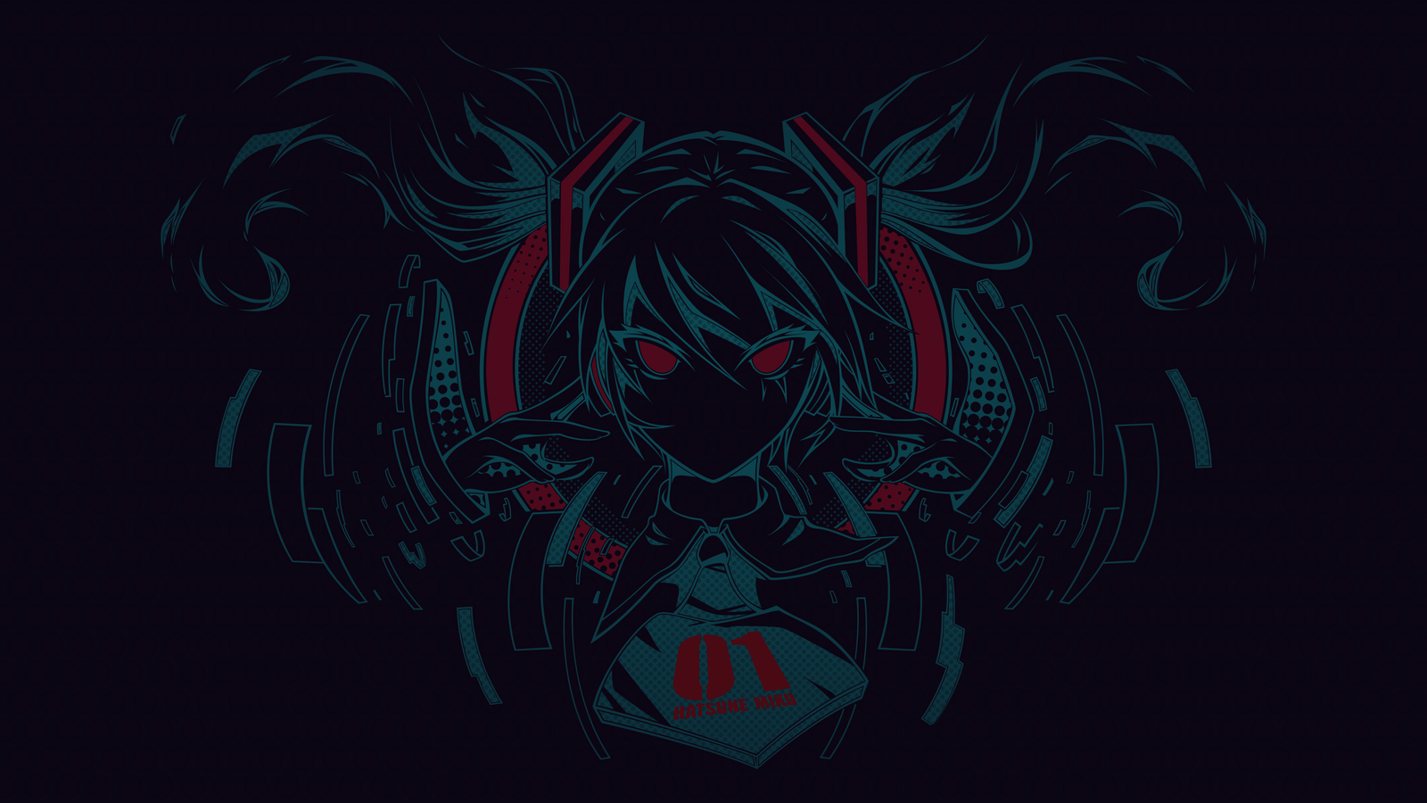 hatsune miku wallpaper 4k by thepi7on