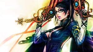 Bayonetta PSP Wall