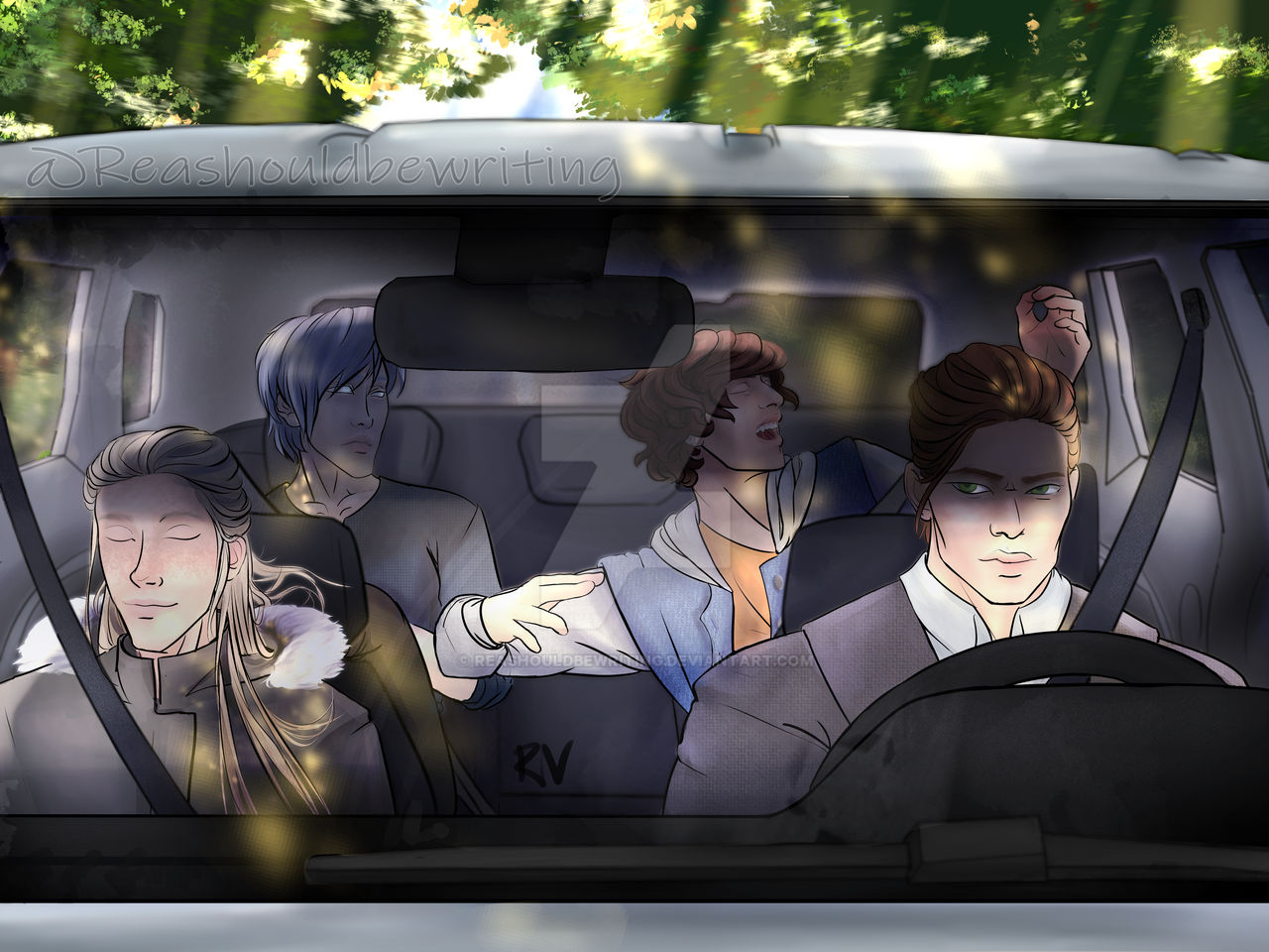 Car Ride Meme by ReaShouldBeWriting on DeviantArt