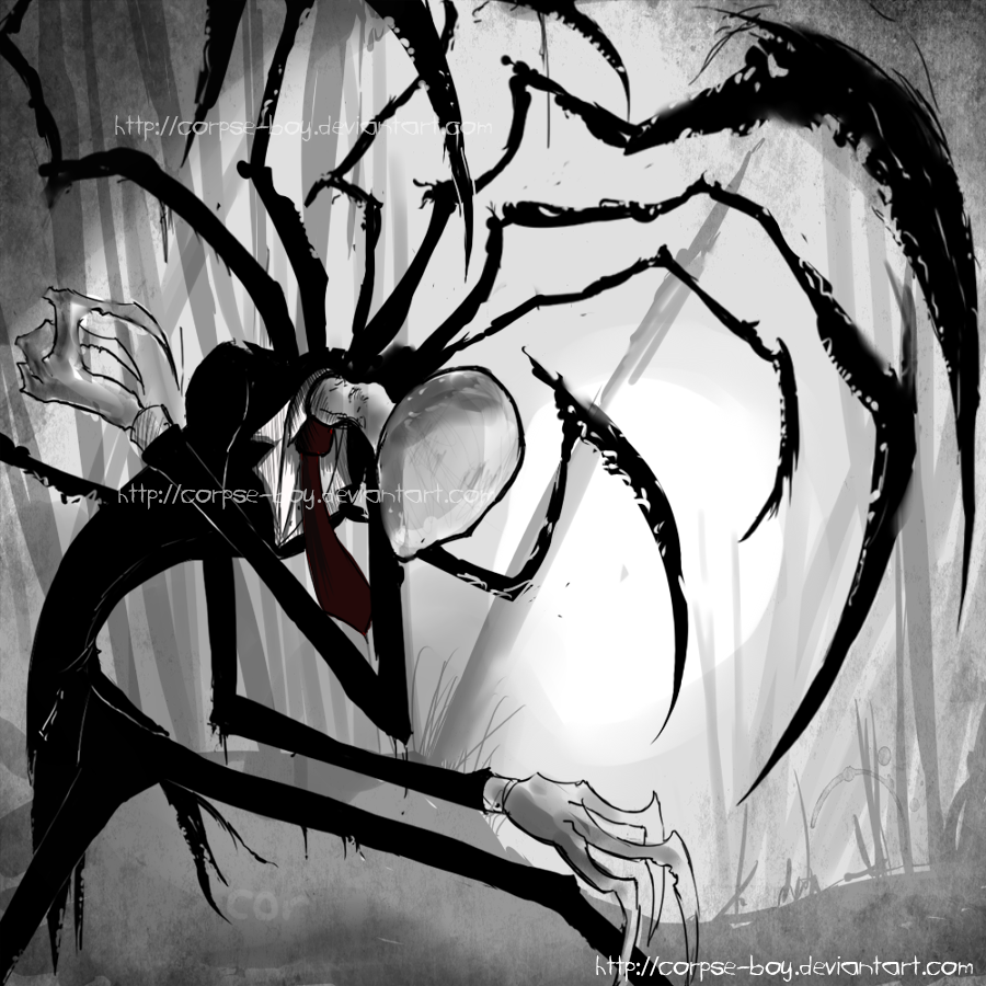 Slender man by LamemDoodle2002 on DeviantArt