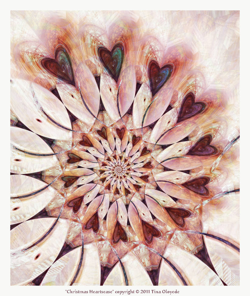 Christmas Heartsease by aartika-fractal-art Christmas Heartsease by aartika-fractal-art