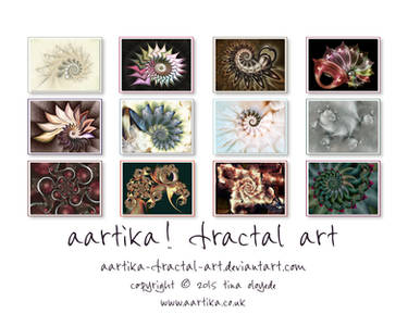 'Fabulous Fractals' Wall Calendar