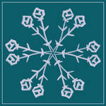Snowflake Mandala by aartika-fractal-art