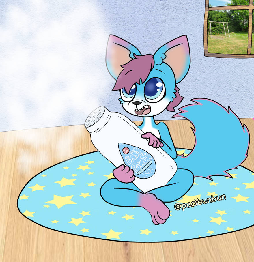 Itching Powder Deviantart Never too much powder... by DiaperJoshua on DeviantArt