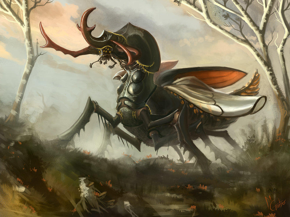Insectoid by MarschelArts on DeviantArt