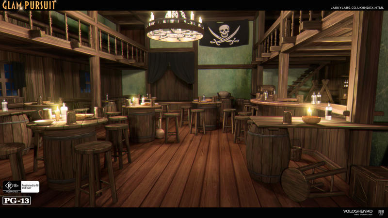 a pirate tavern by Voloshenko on DeviantArt