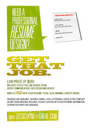 need a resume design?