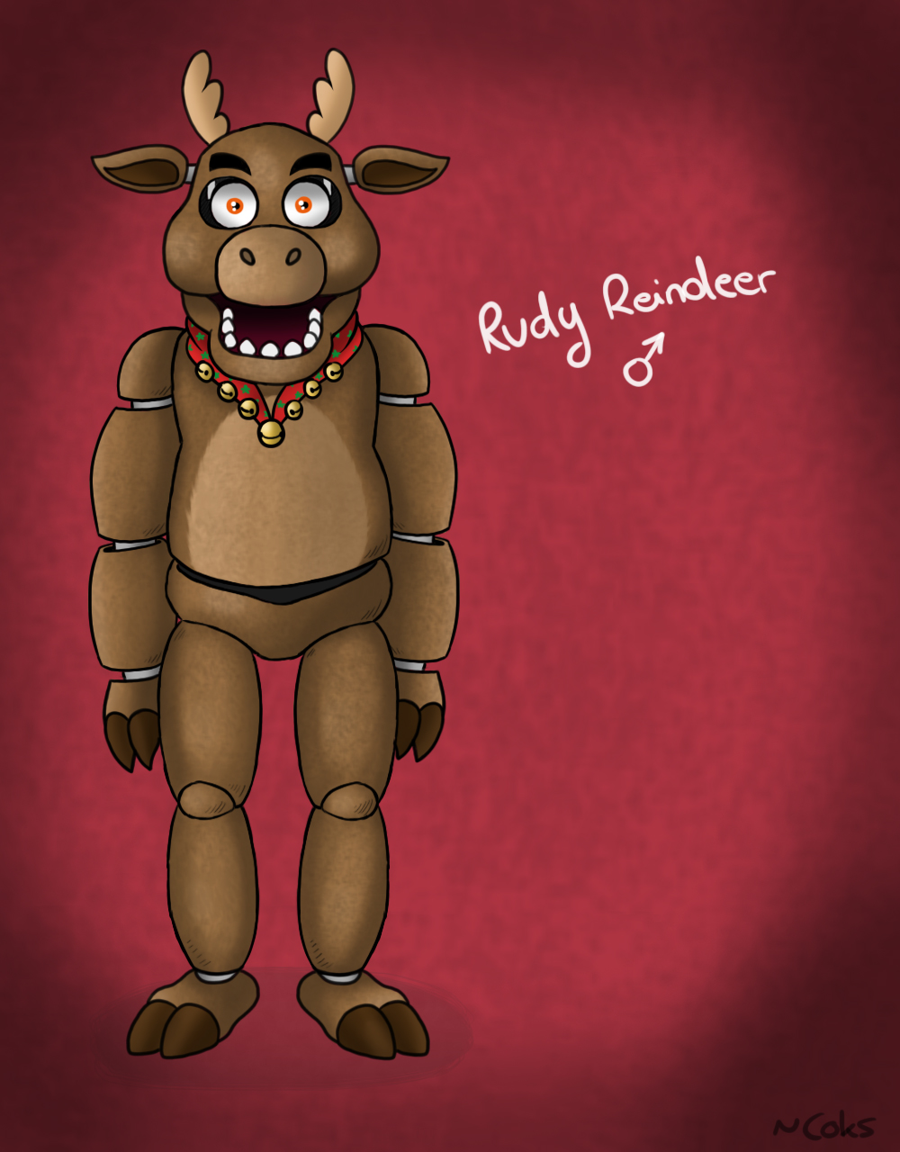 Fnaf Oc Rudy Reindeer By Coksii On Deviantart Fnaf Oc Rudy Reindeer By Coksii On Deviantart