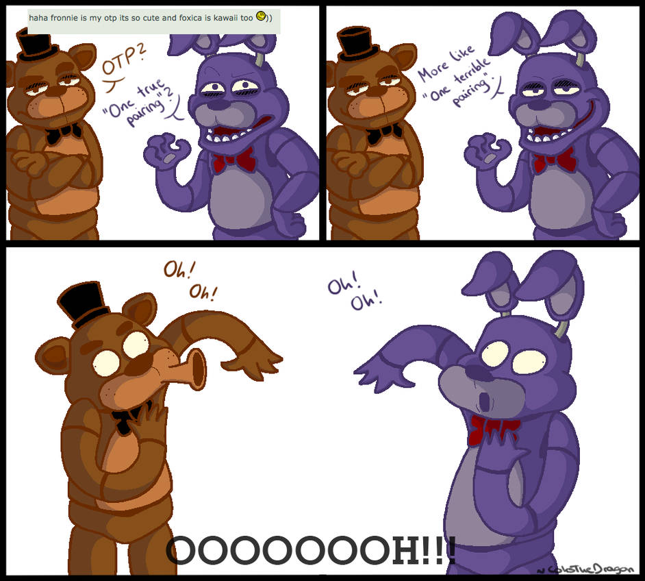 Bonnie S And Freddy S Reaction To Fnaf Ships By Coksii On Deviantart