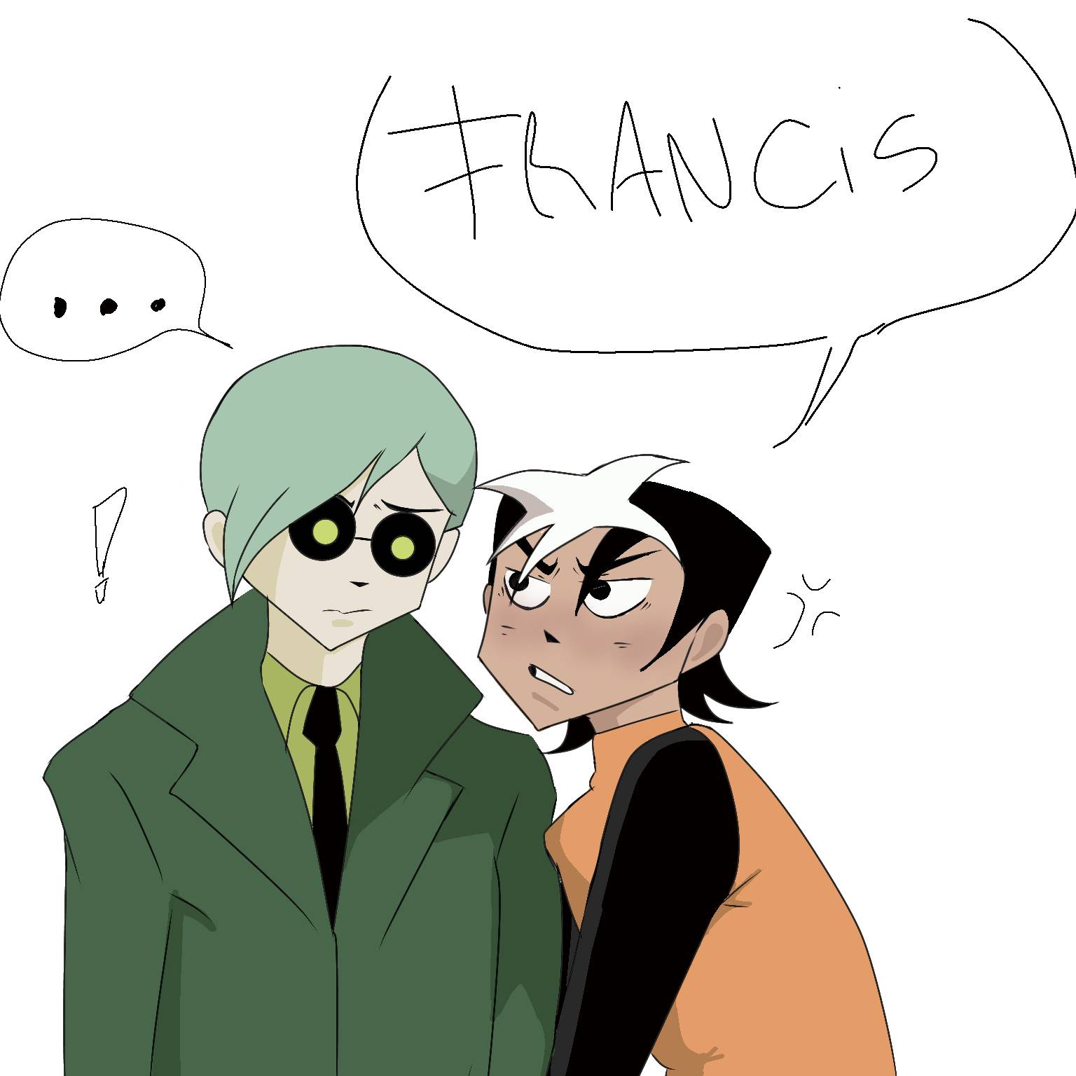 Zak x Francis the Secret saturdays by hyakilove130 on DeviantArt