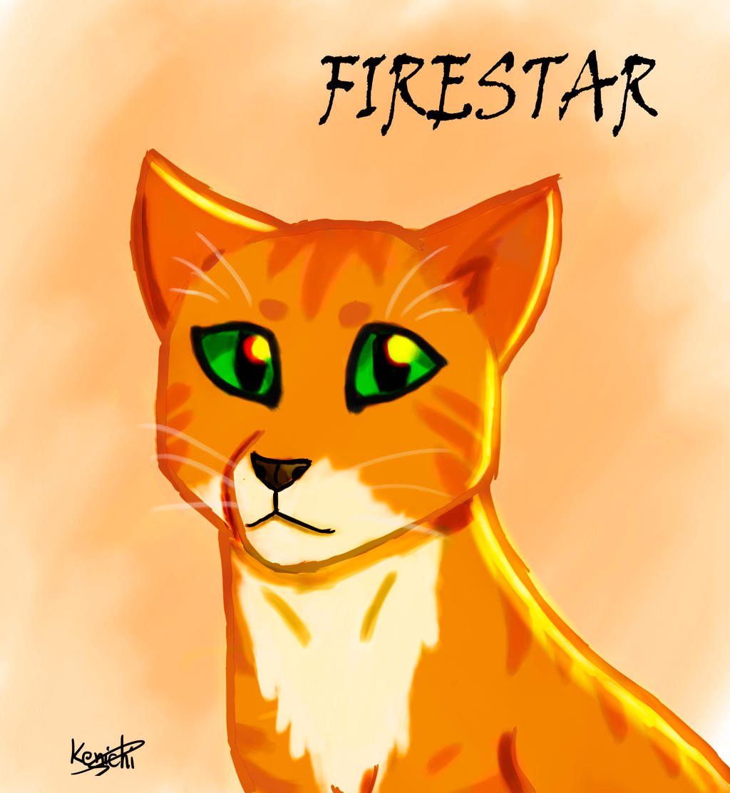 Firestar Smiling Warrior Cats: Firestar by Dankentt on DeviantArt