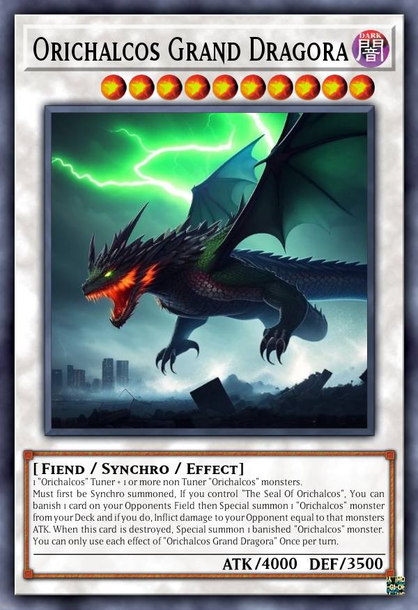 Orichalcos Grand Dragora. by DylanoVlecken on DeviantArt