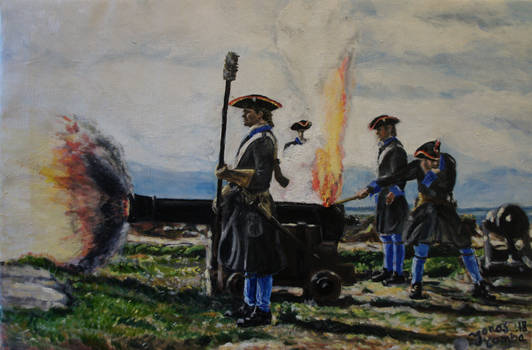 New Elfsborg Fortress Artillery (1717 -) 1719