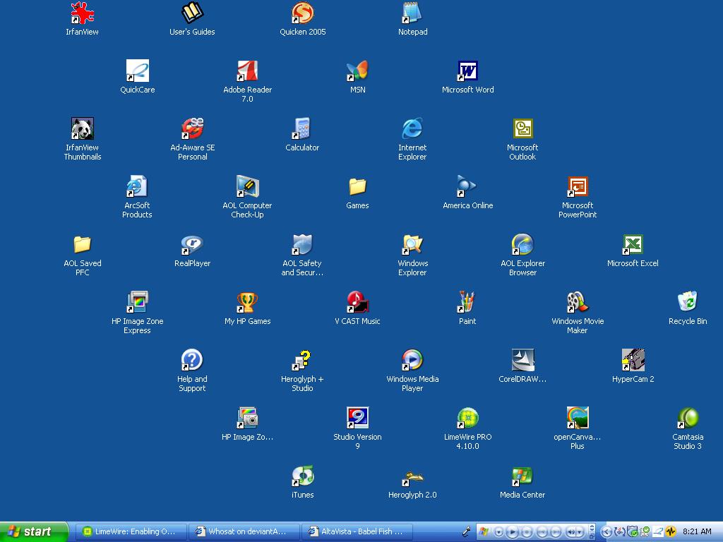 Diagonal Icon Desktop