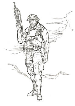 Military Lineart