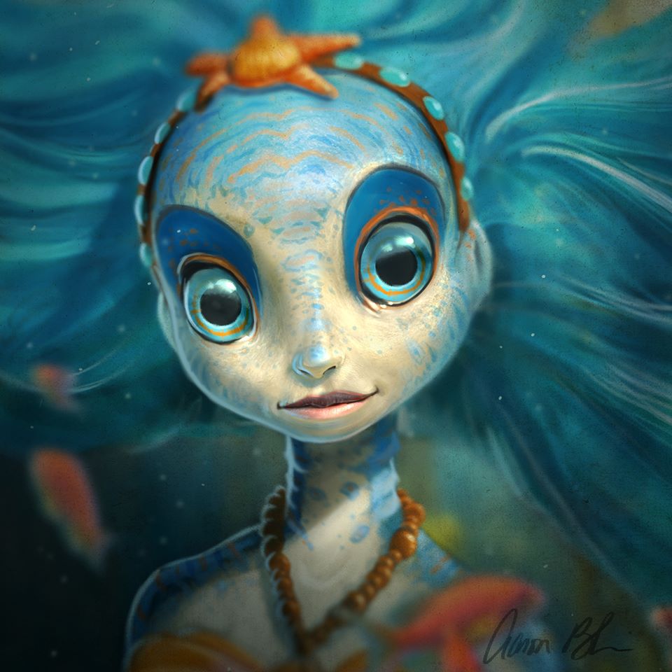 Sea Nymph by Aaron Blaise