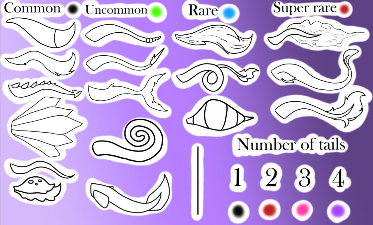 Tail Ref OUTDATED!!! MYO HYBRAFLIGHT! (Tail ref sheet) by Lanalightspeed on ...