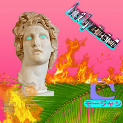 Vaporwave Bust