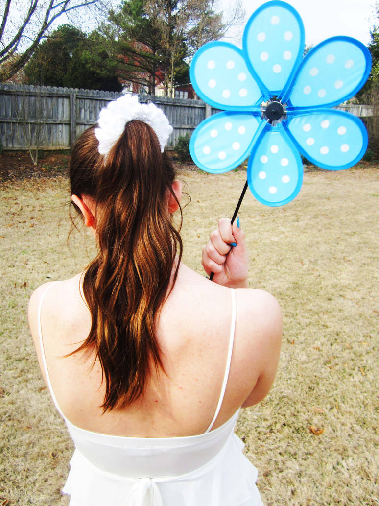 Blue Pinwheel