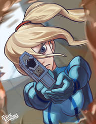 Le Zero Suit Bounty Hunter