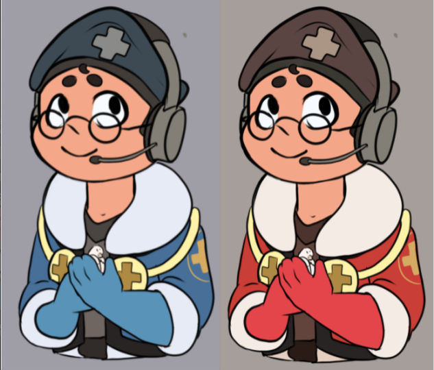 One MeeM, Two MeeM, Red MeeM, Blu MeeM by FelineNerdy on DeviantArt