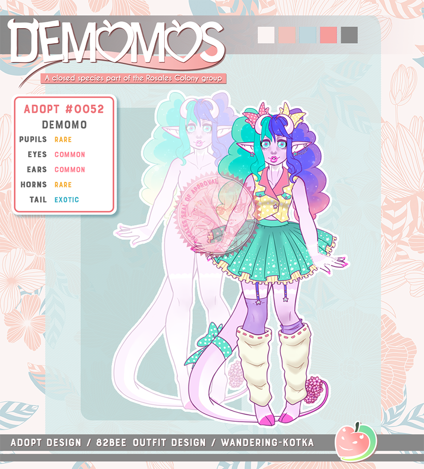 Demomo Adopts Redux 52 Collab - OPEN reduced by 82bee on DeviantArt
