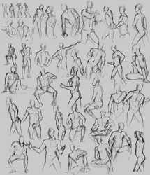 life drawing 2017-03-08