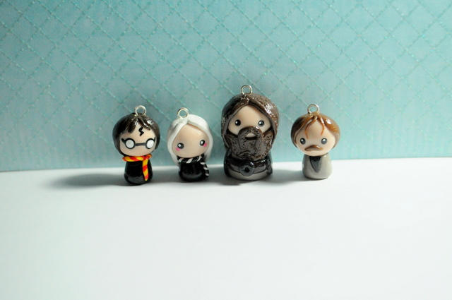 Harry Potter charms (Polymer clay) by HeeLash on DeviantArt