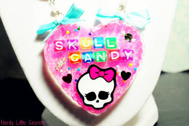 Skull Candy Kawaii Resin Necklace