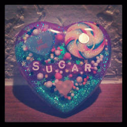 Sugary Sweet Resin Pendant