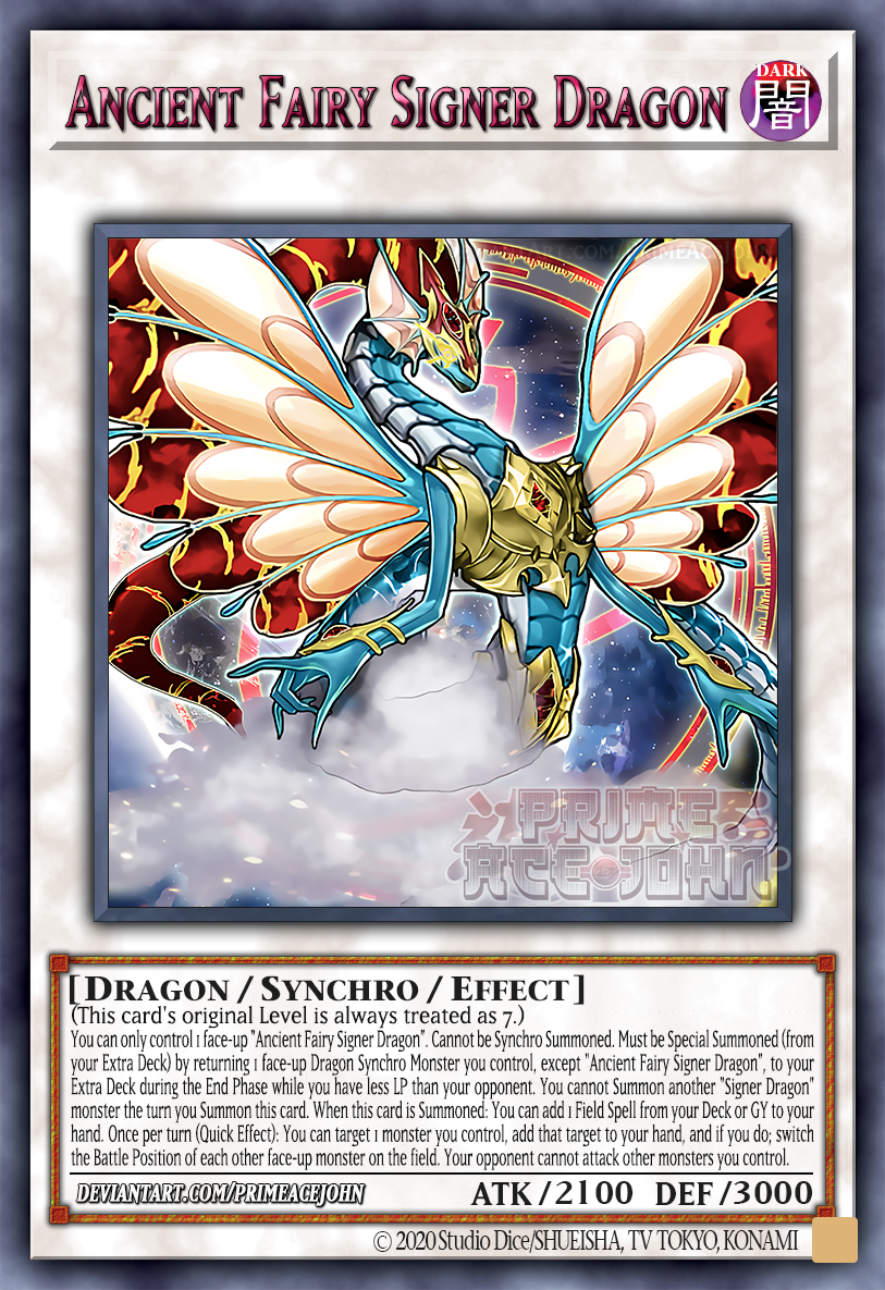 yugioh card ancient fairy dragon RC04-AE031 (EXSER) You will receive the Unlimited Edition version of this card. Yu-Gi-Oh Limited Edition Tin Single