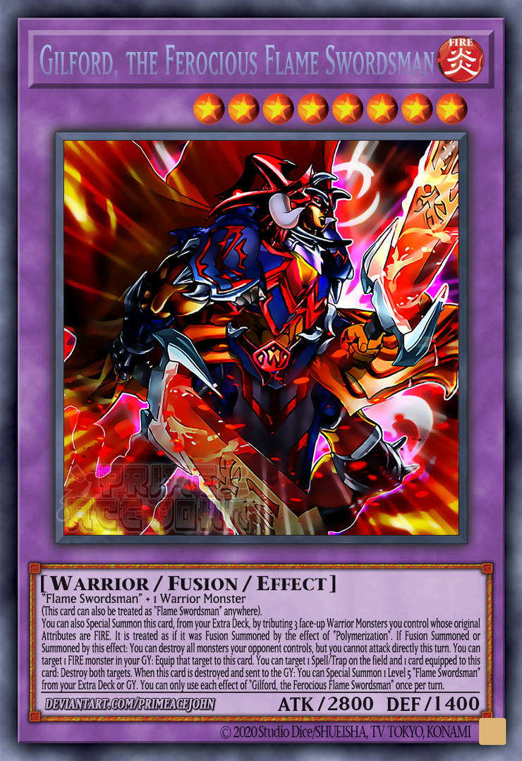 Ferocious Flame Swordsman - Duel Overload - YuGiOh