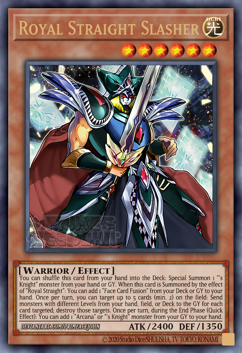 royal straight slasher yugioh card BLCR Secret Rare Royal Straight Slasher - Yugipedia