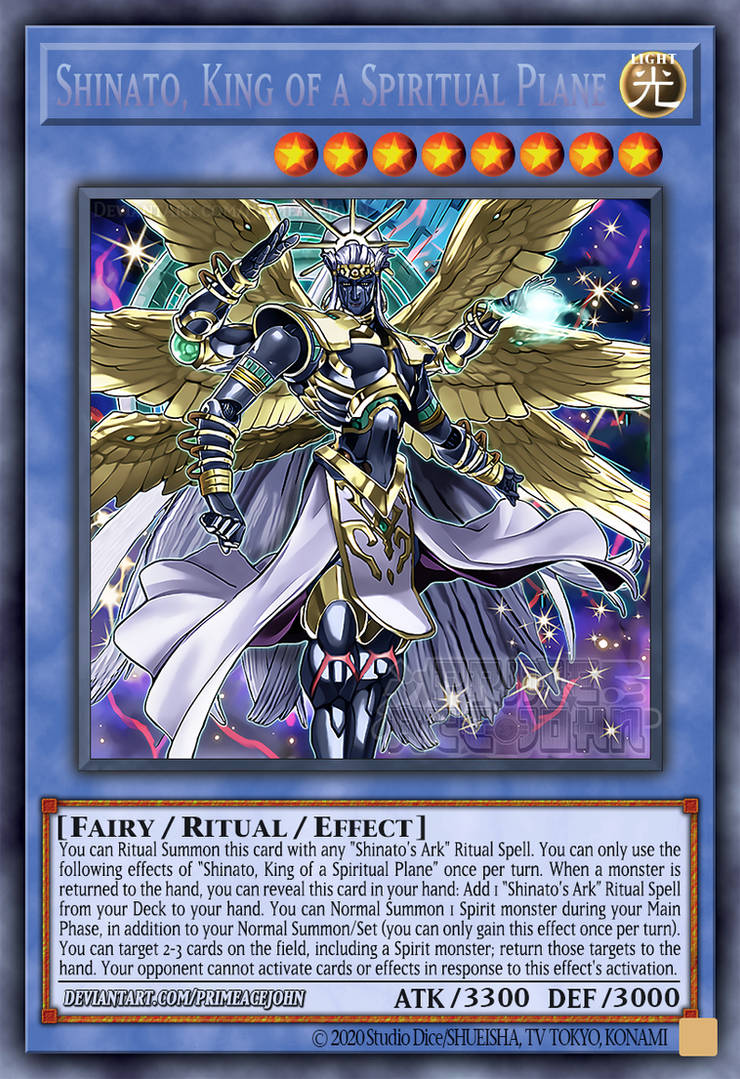 shinato yugioh card YuGiOh Dark Revelation 1 Shinato King of a Higher Plane DR1-EN178