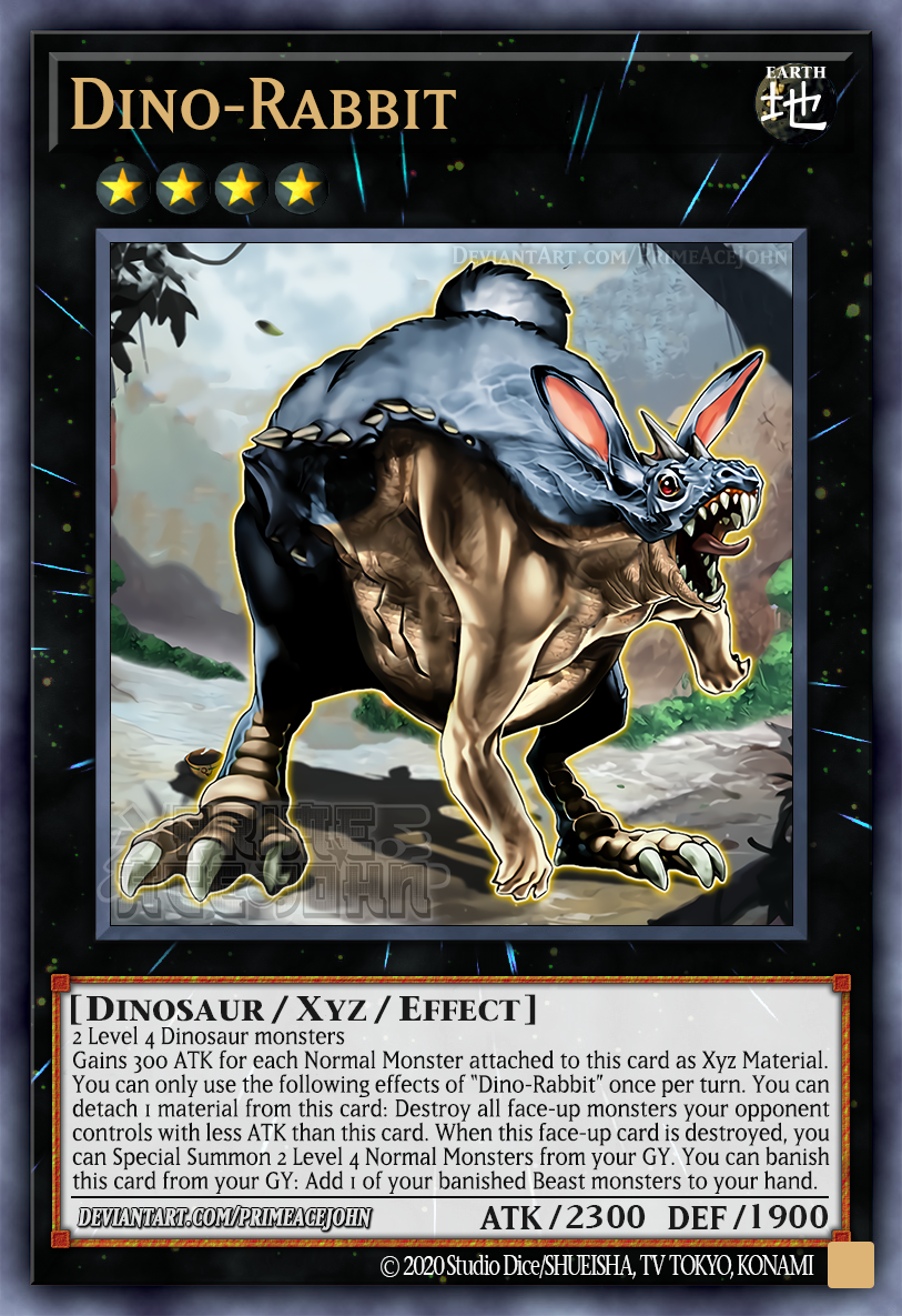 dino rabbit deck yugioh R/F : r/yugioh Yugioh Dino Rabbit Dinosaur Deck