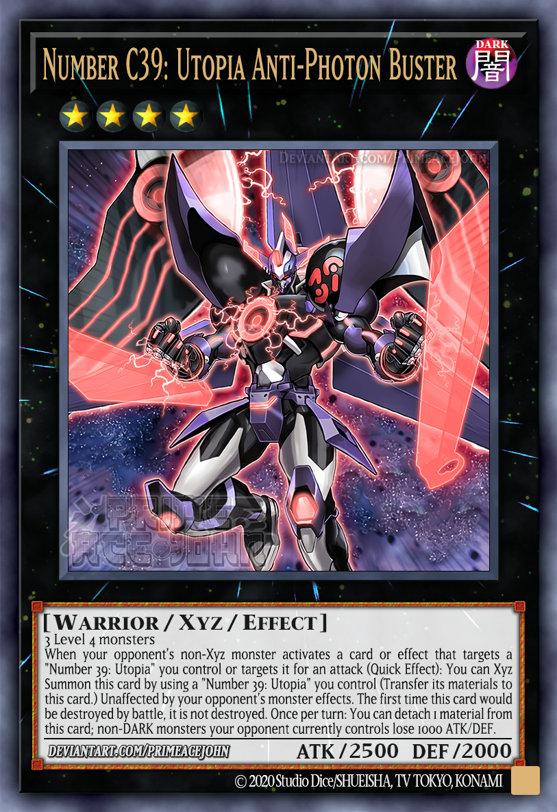 Number C39: Utopia Anti-Photon Buster by PrimeAceJohn on DeviantArt Number C39: Utopia Anti-Photon Buster by PrimeAceJohn on DeviantArt