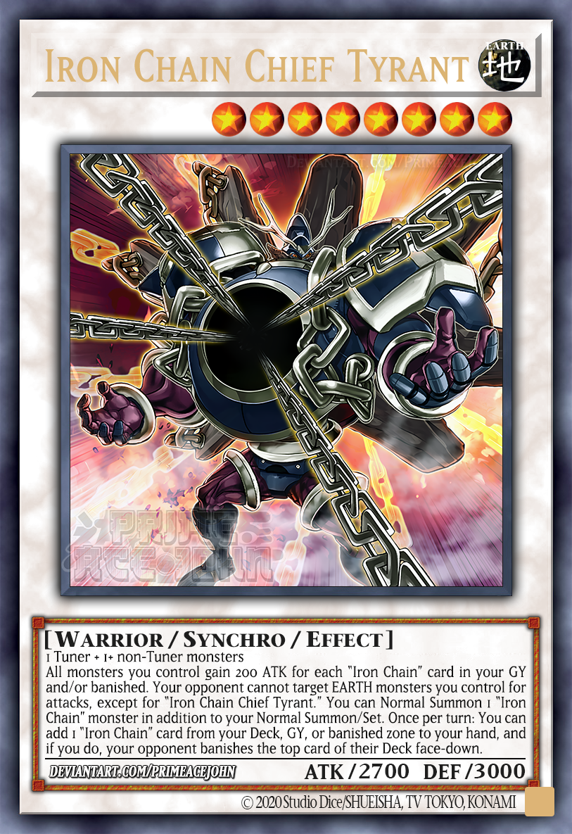 Iron Chain Chief Tyrant by PrimeAceJohn on DeviantArt Iron Chain Chief Tyrant by PrimeAceJohn on DeviantArt
