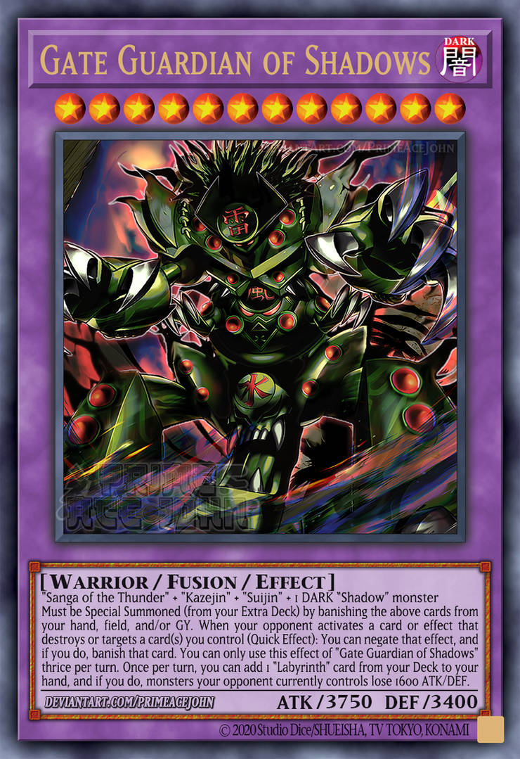 yugioh gate guardian card Yu-Gi-Oh! - SGX2-END01 - Secret Rare Metal Raiders Card type Gate Guardian of Wind and