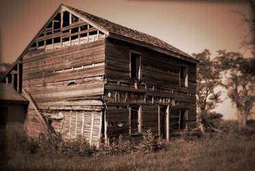 abandoned house