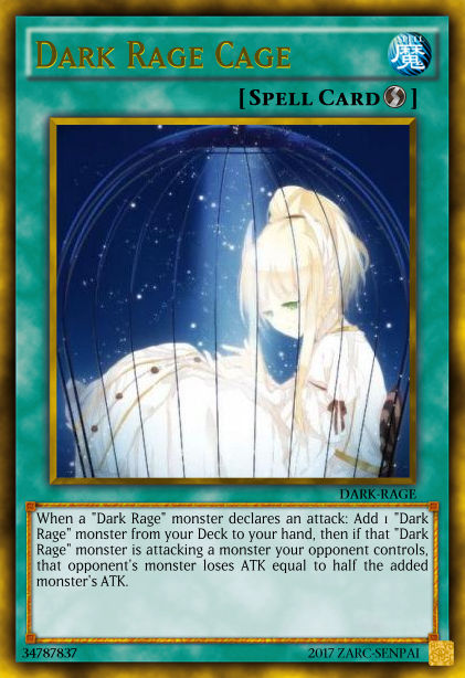 Dark Rage Cage by Zarc-Senpai on DeviantArt