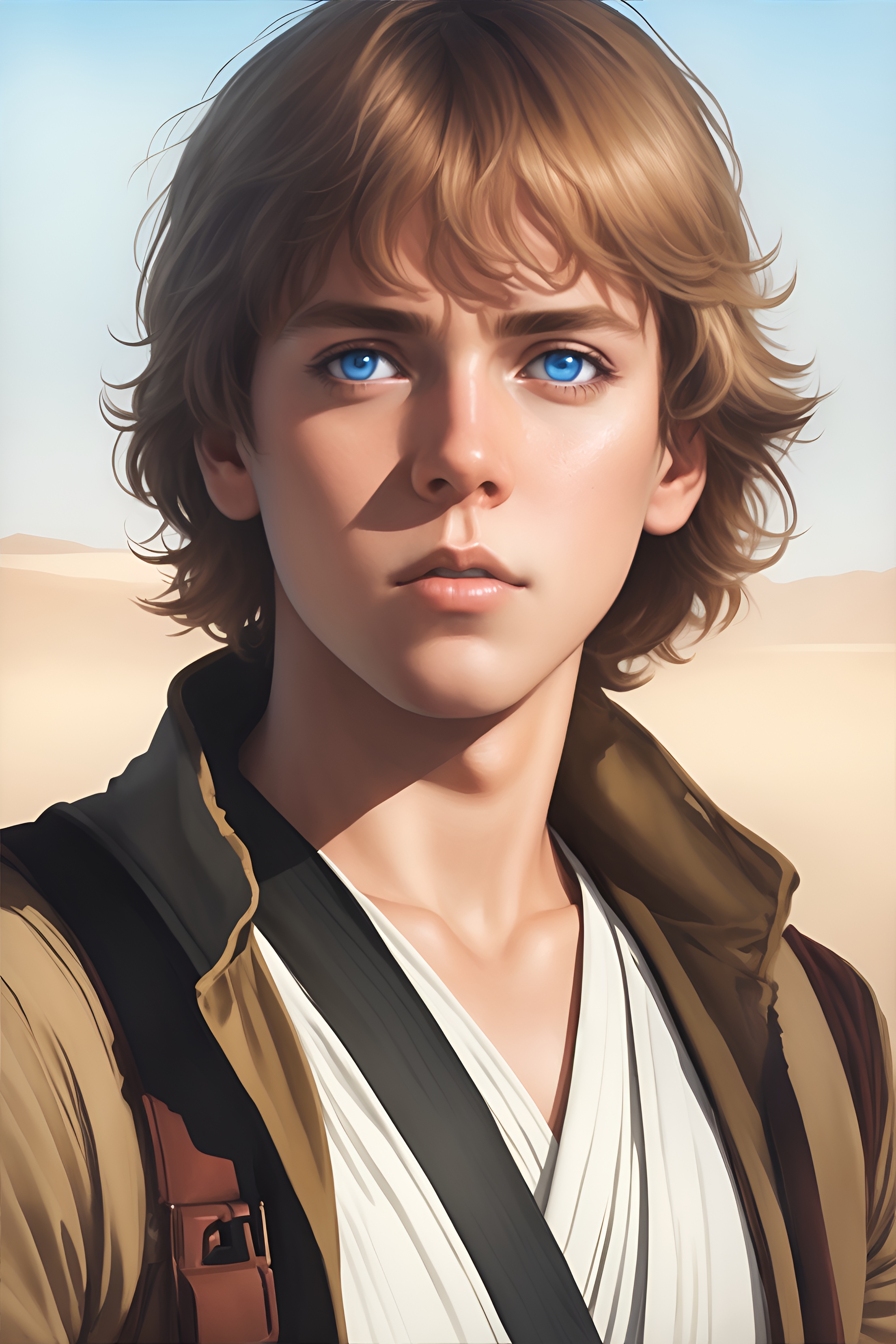 STAR WARS Fan Art Imagines What Luke Skywalker Would Look Like as a Young  Woman — GeekTyrant