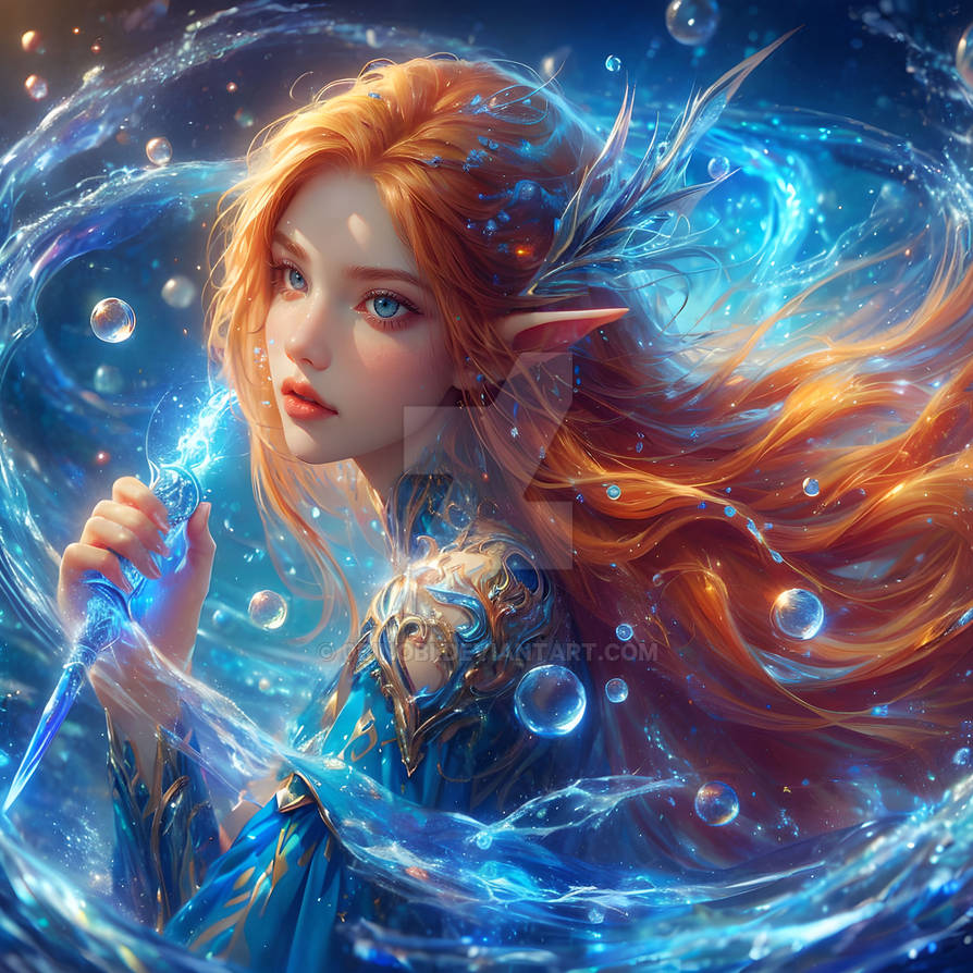 Water magic flow by 0binobi on DeviantArt