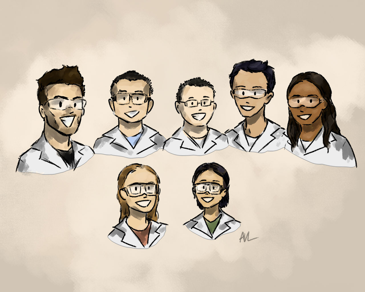 Lab Group by fluffs77 on DeviantArt