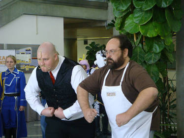 Major Armstrong and Sig Curtis - Fanime 2012