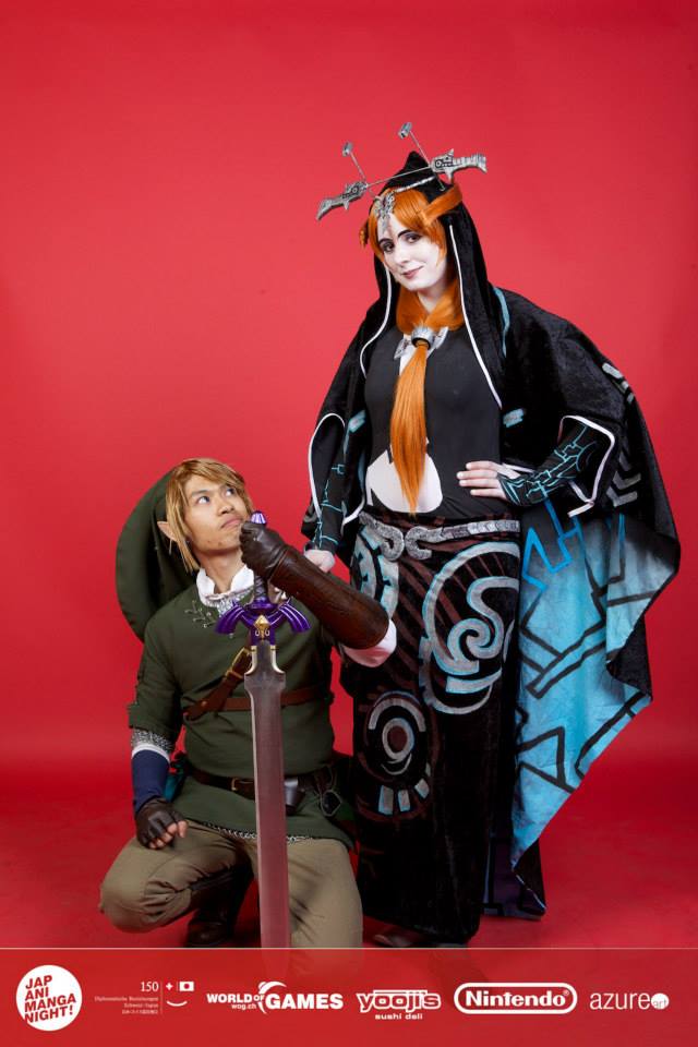 Link and Midna at Japanimanga Night