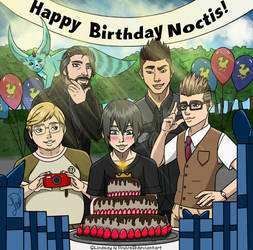 Happy Birthday Noctis by Lindsay-N-Poulos